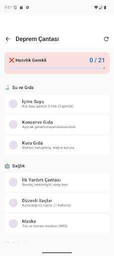 Deprem TÜRKİYE ekran görüntüsü