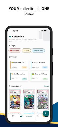 TCG MasterDex - Track cards ekran görüntüsü