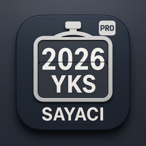 YKS YDT MSU Sayaç Widget 2026