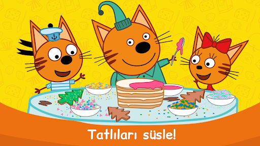 Üç Yavru Kedi: Aşçı Oyunları! ekran görüntüsü