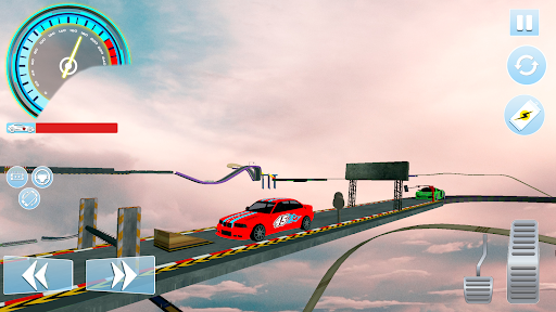 Sky Ramp Car Stunt Races 3D ekran görüntüsü