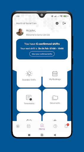 Santa Care App ekran görüntüsü