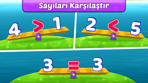 Matematik oyunları için çocuk ekran görüntüsü