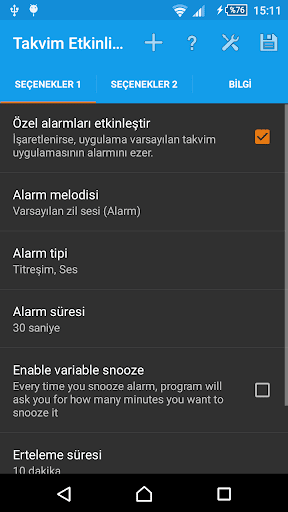 Takvim Etkinlik Hatırlatıcı ekran görüntüsü