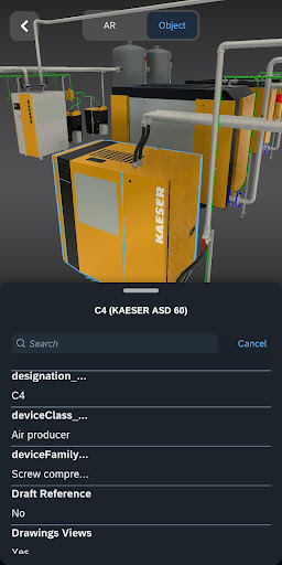 SAP Product Model Viewer ekran görüntüsü