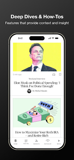 Bloomberg: Finance Market News ekran görüntüsü