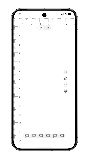 Ruler - CM, MM, Inches ekran görüntüsü