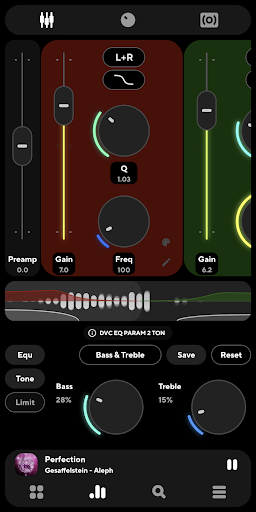 Poweramp ekran görüntüsü