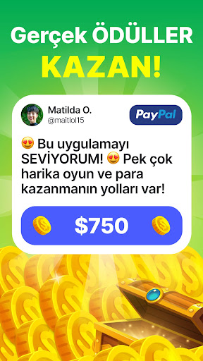 GAMEE Prize Para kazan oyunlar ekran görüntüsü