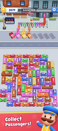 Crazy Bus: Car Jam Parking ekran görüntüsü