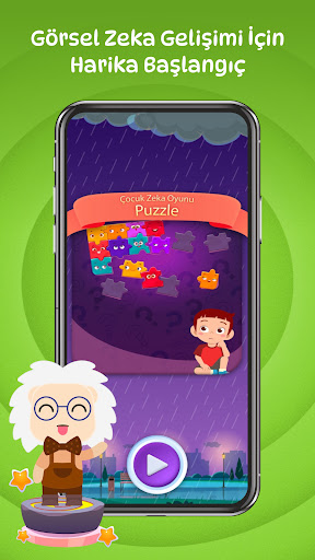 Çocuk Zeka Oyunu:  Puzzle ekran görüntüsü
