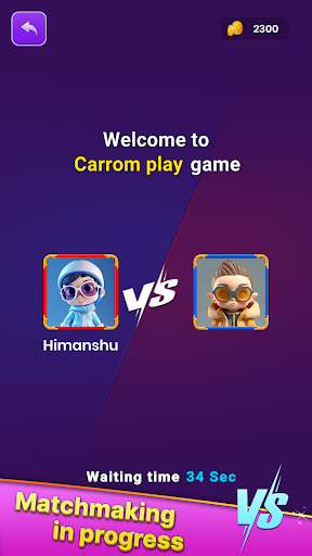 Multiplayer Carrom Pool Online ekran görüntüsü
