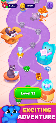 Cozy Sort: Animal Sorting Game ekran görüntüsü