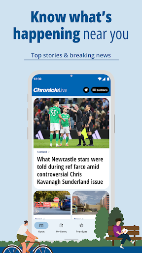 Newcastle Chronicle ekran görüntüsü