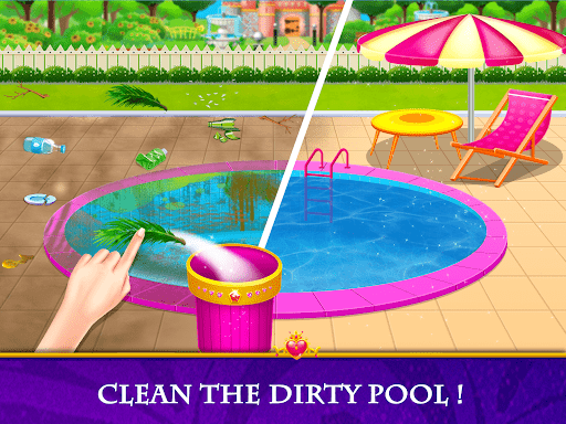 Princess House Cleaning Game ekran görüntüsü