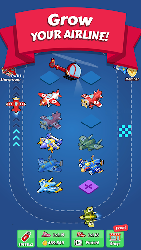 Merge Planes Idle Plane Game ekran görüntüsü