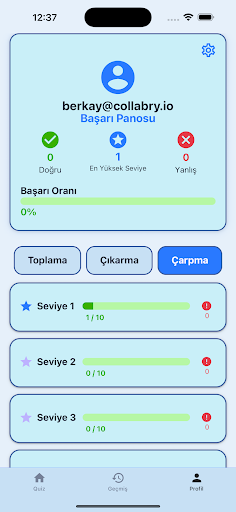 TalkArithmetic ekran görüntüsü