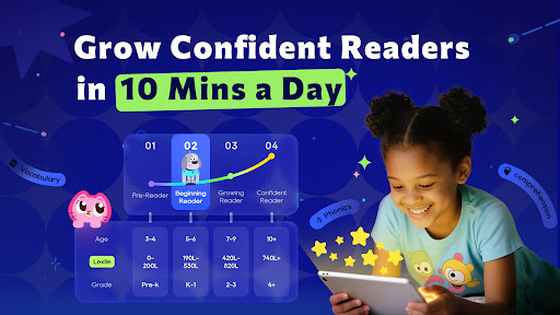 Books for Kids: Reading Stars ekran görüntüsü