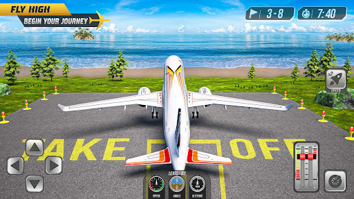 uçak oyunları simulator Ofline ekran görüntüsü