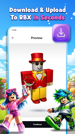 RBX Clothes & Skins Maker ekran görüntüsü