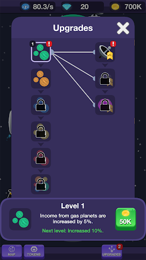 Planet Miner FRVR ekran görüntüsü