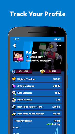 Brawl Stats for Brawl Stars ekran görüntüsü