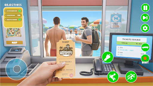 Waterpark Creator Simulator ekran görüntüsü