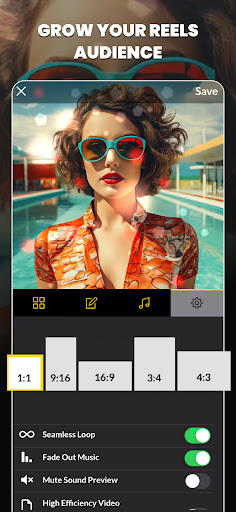 MoShow Slideshow Maker Video ekran görüntüsü