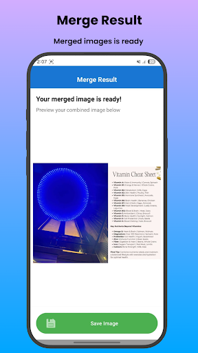 Merge Images ekran görüntüsü