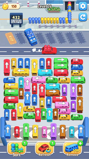 Car Jam Puzzle: Bus Parking ekran görüntüsü