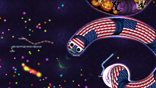 Worm.io - Snake & Worm IO Game ekran görüntüsü