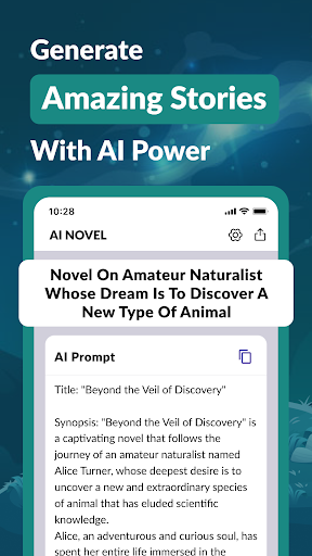 AI Novel Generator-Novel Maker ekran görüntüsü
