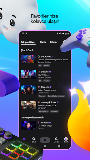 Twitch: Canlı Yayın ekran görüntüsü