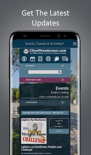 City of Henderson, NV ekran görüntüsü