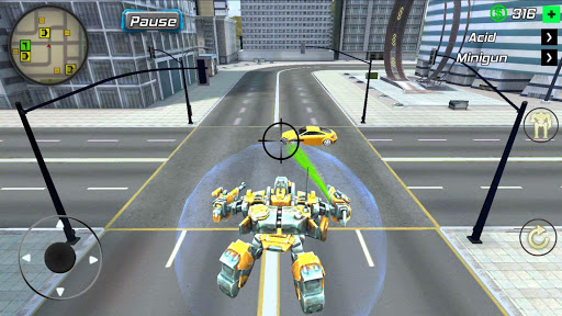 Super Crime Iron Hero Robot ekran görüntüsü