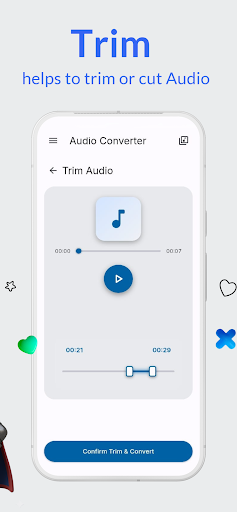 Audio Converter (M4A AAC WAV) ekran görüntüsü