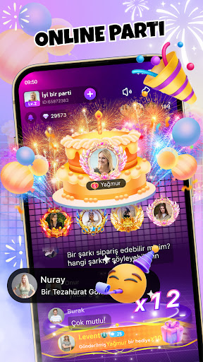 Hiya Game -Sesli sohbet Parti ekran görüntüsü