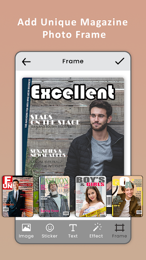 Magazine Photo Editor ekran görüntüsü