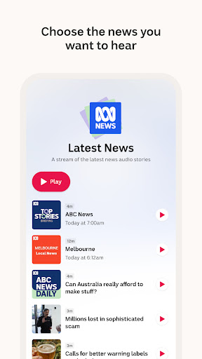 ABC listen: Radio & Podcasts ekran görüntüsü