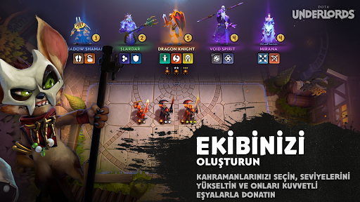Dota Underlords ekran görüntüsü