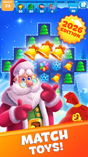 Christmas Sweeper 3 - Match 3 ekran görüntüsü