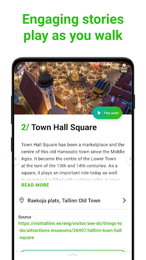 Tallinn Tour Guide:SmartGuide ekran görüntüsü