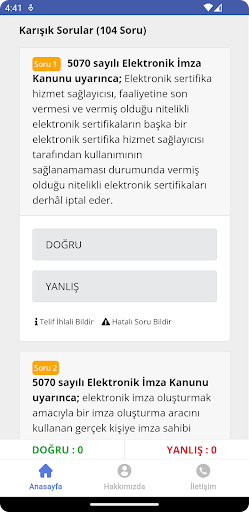Kariyer Sınav ekran görüntüsü