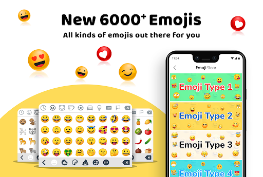 Emoji Keyboard - Themes, Fonts ekran görüntüsü