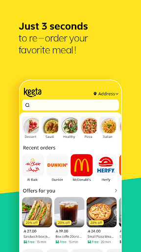 Keeta - Food Delivery ekran görüntüsü