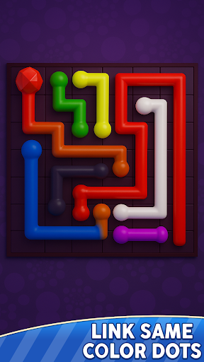 Two Color Dots: Connect Puzzle ekran görüntüsü