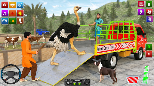 Animal Truck Simulator Game 3D ekran görüntüsü
