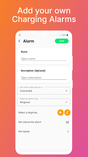 Battery Sound Alerts ekran görüntüsü