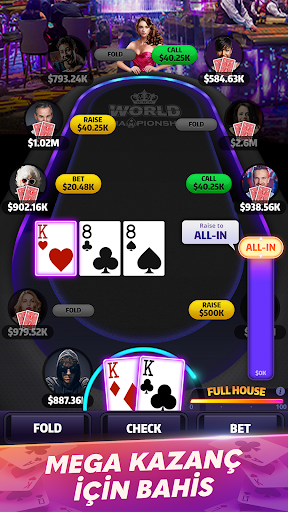 Mega Hit Poker: Texas Holdem ekran görüntüsü