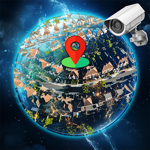 Earth Map App - Live Cam View